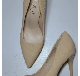 Classic Nude Stiletto Heels